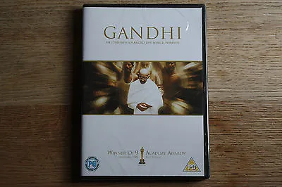 Gandhi (2007) New In Wrapper - ﻿Region 2 (UK) DVD - FREE UK 1ST CLASS P&P • £4.99