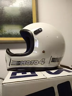 Bell Moto 4 Helmet Vintage Motorcycle BMX Nice LOOK! • $85