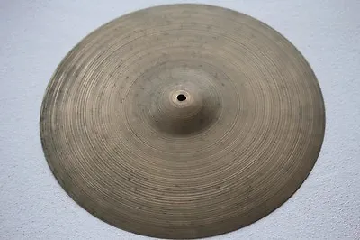 Vintage Zildjian Ride 18  1837g 1960's 60's Adedis Cymbal 3 Dots In The U • $359