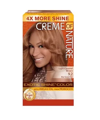 Creme Of Nature Exotic Shine Permanent Hair Dye With Argan Oil - Full Range • £8.99