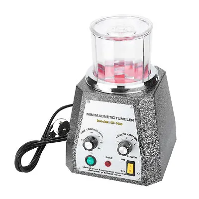 Polisher Machine Professional Magnetic Tumbler Jewelry LVE • £203.78