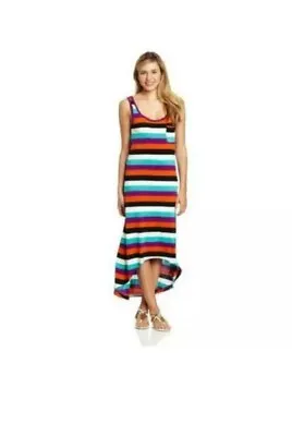 VOLCOM Blue Moon Maxi Knit Beach Dress Juniors Teens Size Small Code W187 • $22.95
