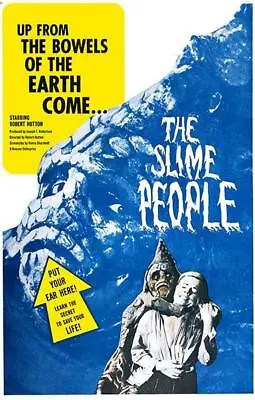The Slime People - 1963 - Movie Poster Magnet • $8.99