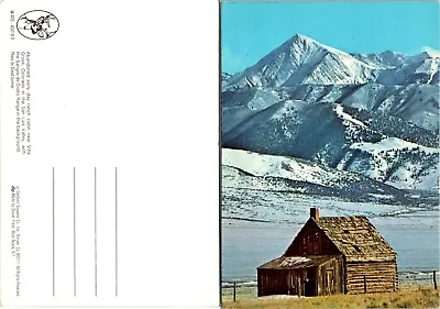 Colorado Villa Grove San Luis Valley Abandoned Cabin VTG Postcard • $9.89