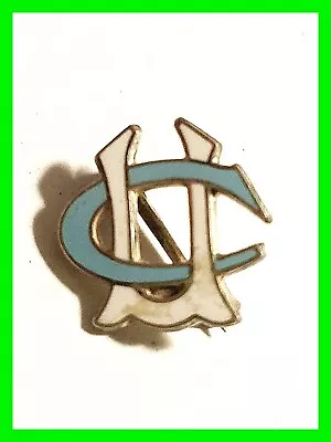 Vintage INTERCHILL RECORDS Sterling Enamel Pin Unique Very Rare & Hard To Find! • $19.99