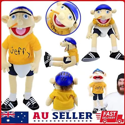 60cm Jeffy Hat Hand Puppet Jeffy Plush Cosplay Toy Game Stuffed Doll Xmas Toy • $27.58