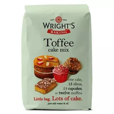 Wrights Baking Toffee Cake Mix 500g • £5.99