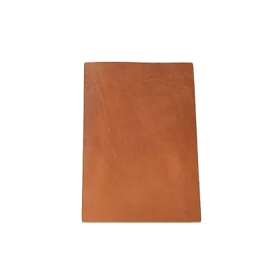 Saddle Tan Dyed Vegetable Tanned Bridle Genuine Cowhide Leather Sheets • $10.80