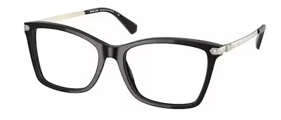 MICHAEL KORS MK4087B 3005 Black Demo Lens Rectangle 53 Mm Women's Eyeglasses • $49.95