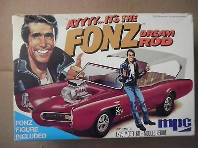 Mpc Fonz Dream Rod Pontiac Gto Model Car Kit Good For Parts Only Happy Days Tv • $39.99