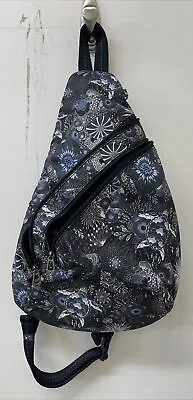 NWT Sakroots On The Go Sling Backpack Crossbody Midnight Sea (109632) • $94.20