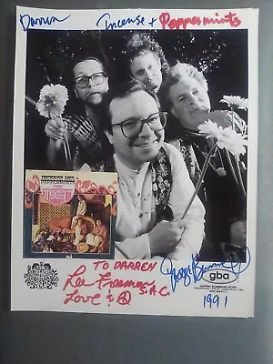 Rare Strawberry Alarm Clock  Hand Signed By 2-8x10 B&W Autographed Photo • $20