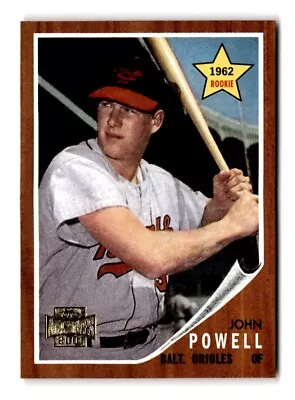 2001 Topps Archives #42 Boog Powell Reprint 1962 #99 • $2.25