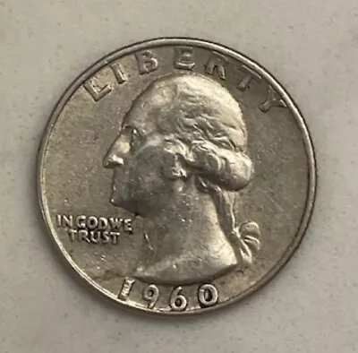 1960 D Washington Quarter - 90% Silver • $4.50