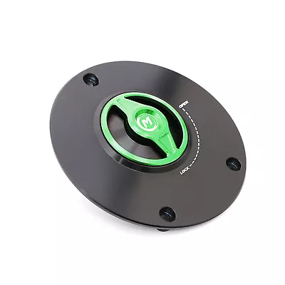 Green REVO Motorcycle Fuel Cap Keyless For Kawasaki Z750 07-13 12 11 10 09 08 • $53.49