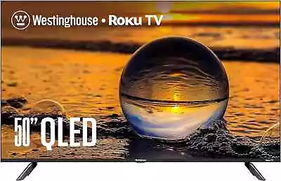 Westinghouse 50″ Edgeless QLED 4K UHD Roku TV • $479.99