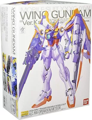 Bandai Hobby XXXG-01W Wing Gundam Ver. Ka MG 1/100 Model Kit USA Seller • $39.99