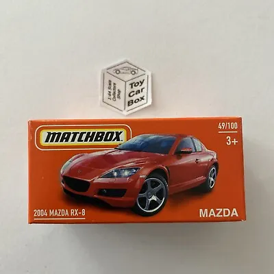 2024 MATCHBOX #49 - 2004 Mazda RX-8 (Red - Power Grab - Unopened) B10 • $5.95