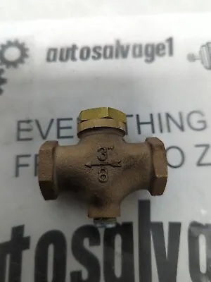 Cdi3/8 Inchbrass Check Valve 3/8 Inch Fpt Nos • $35