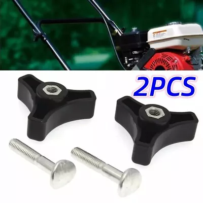 Garden Triangle Handle Knob Wing Nut Screw Bolts For Honda Lawn Mower Machines • £5.75