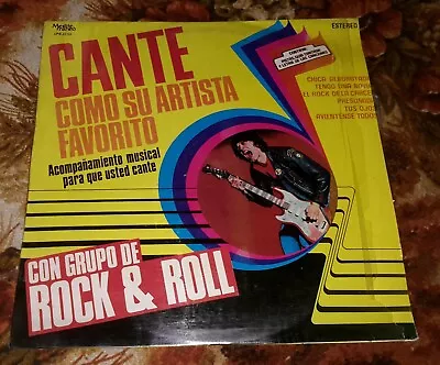 Cante Rock N Roll Mexicano  Pistas  Garage Rock Baladas A Go Go Rare Lp Vg+ • $9.99