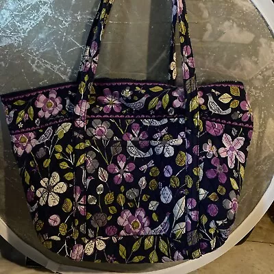 Vera Bradley “Floral Nightingale” Large Tote • $12.99