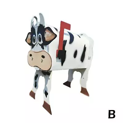 Cattle Unique Horse Mailbox Outdoor Decorative Letter Post Box Metal Mail Mag O4 • $39.56