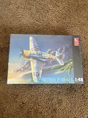 1/48 Hobby Craft Curtiss P-36a/c #hc1555 Bad Decals Complete Model Kit • $32.99