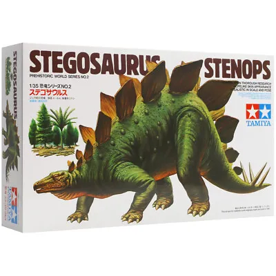 Tamiya Dinosaur Model Kit Stegosaurus Stenops Scale 1/35 • £12.49