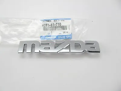 New Front *MAZDA* Nameplate Emblem Badge OEM For Mazda H26151710 • $19.99