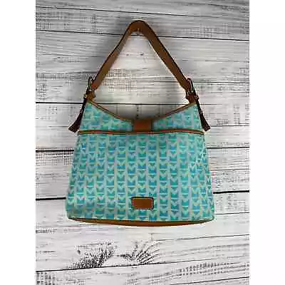 Michael Kors Vintage Turquoise Logo Shoulder Bag  • $15.96