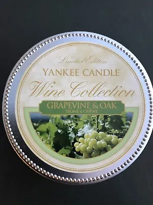 Yankee Candle Medium 283g Limited Edition Jar - Grapevine And Oak • £20