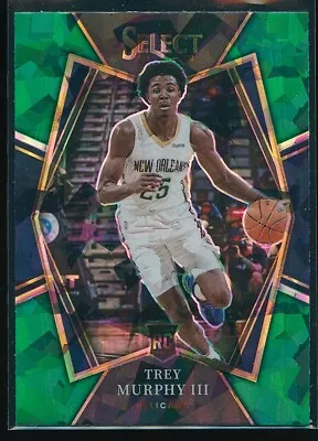 Trey Murphy III 2021-22 Panini Select Premier Level Green Ice Prizm #151 RC • $10