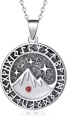 Mountain Mustard Seed Necklace Sterling Silver Faith Can Move Mountains Pendant • $102.07