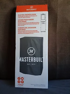 Masterbuilt Electric Smoker Cover - Black (MB20080319)   (IB2) • $15