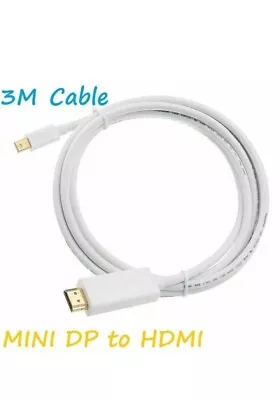 3M Mini DP Display Port Thunderbolt To HDMI Cable Adapter For MacBook Pro IMac • £4.98