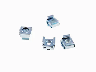 4 Pack 1/4-20 Self-Retaining Cage Nuts - 3/8  Panel Hole Size     BFC7988-1420 • $5.34