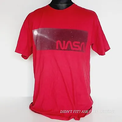 Habitat Skateboard Men's Extra Large Tshirt NASA Stardust Burgundy US Collection • £16.99