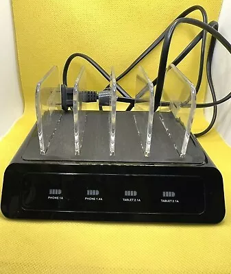 Sharper Image 4-Port USB Charging Station • $8.99