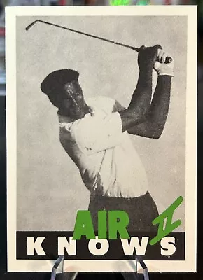 MICHAEL JORDAN Promo Oddball Golf Card AIR KNOWS II Air Jordan Chicago Bulls • $3.99