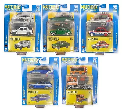 Matchbox Collectors 70 Years Volkswagen Fastback/W123 Wagon/Rover LR4/1979 FLT • $15.49