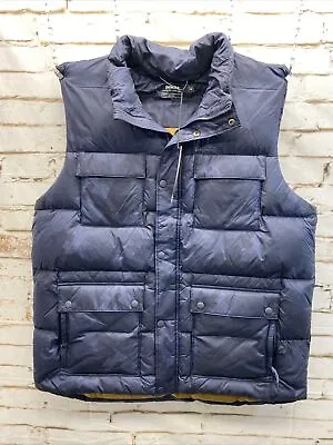 Prana Blue Slate Full Zip Down Puffer Vest Nautical Camo Men’s Size 2XL New • $99.99
