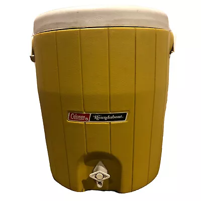 Vintage 1975 3 Gallon (11L) Coleman Roundabout Cooler Made In USA Free Shipping • $140