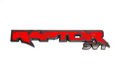 Recon Illuminated Red Raptor Tailgate Emblem Kit For 2009-2014 Ford Raptor SVT • $249.95