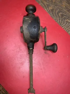 Vintage Unbranded Hand Crank Valve Lapping Rotary Tool • $5