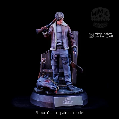 £50 • Buy Leon Kennedy  - Model Kit - Resident Evil 4 - 1:12 Resin Statue - Unassembled