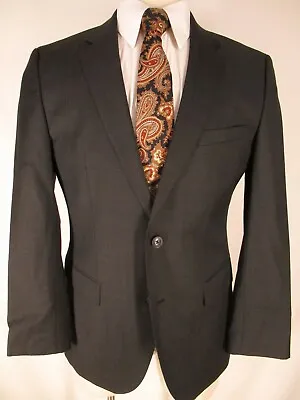 Hugo Boss James Sharp Mens Charcoal 2 Btn Suit 40R Current • $176.54