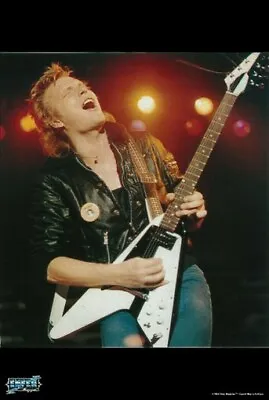 MICHAEL SCHENKER GROUP POSTER Live On Stage Early Years - PRINT IMAGE PHOTO -PW0 • $9.48