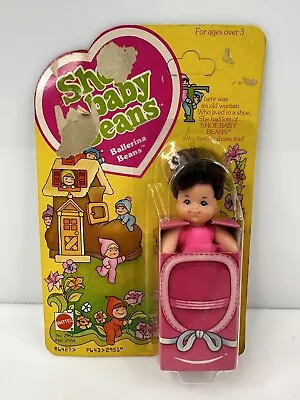 Vintage 1978 Mattel Shoe Baby Beans Ballerina Doll 2951 Pink  • $21.99