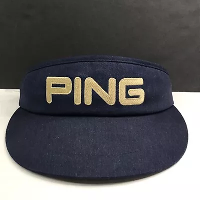 Ping Golf Men’s Visor USA VTG Blue Embroidered • $20